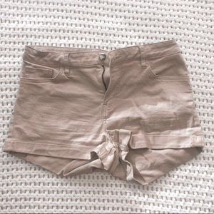 Tan H&M Jean Shorts